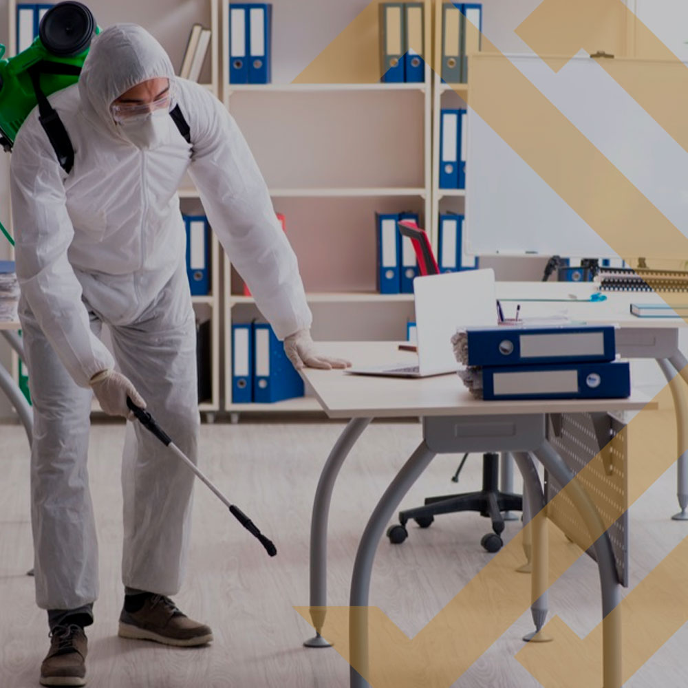 Higienização de ambientes